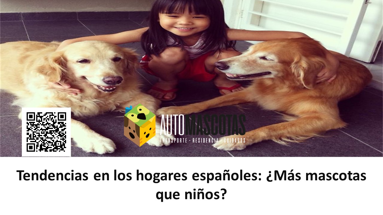 AutoMascotas "España se convierte en un país con más perros que niños menores de 14 años, según datos del INE y ANFAAC. ¡16 millones de mascotas en hogares españoles!"